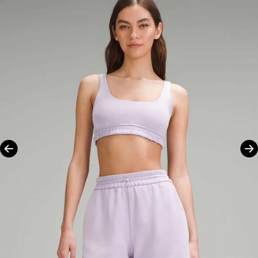Lululemon RARE Softsreme Scoop-Neck Bra *Lilac Ether*, NWT, Size 8